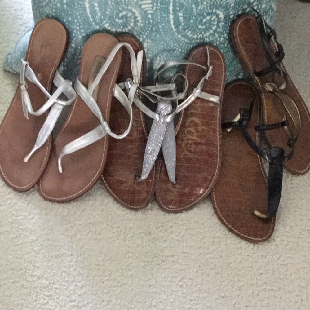 Steve Madden 3 pairs  Sandals/$12 each